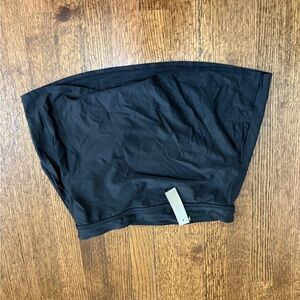 NWT JCrew black swim skirt